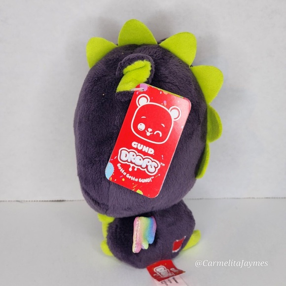 GUND 🐉 Drops Willie Wings Dragon Expressive Plush NWT - Picture 5 of 7